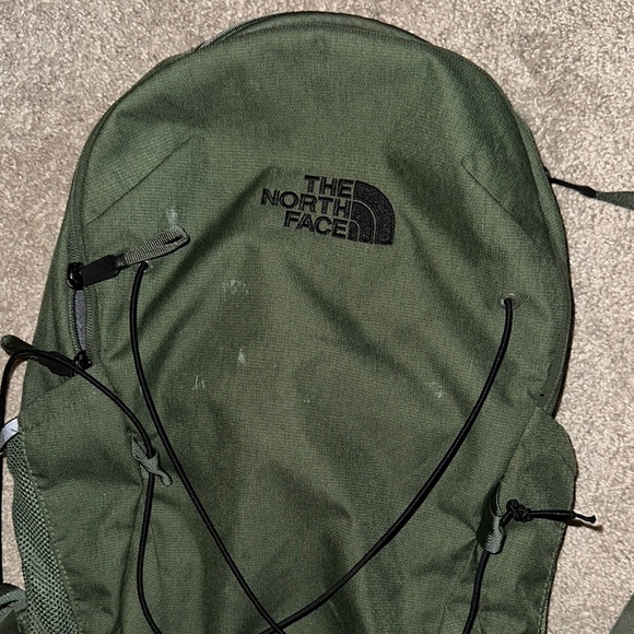The North Face Green Jester Flex vent backpack